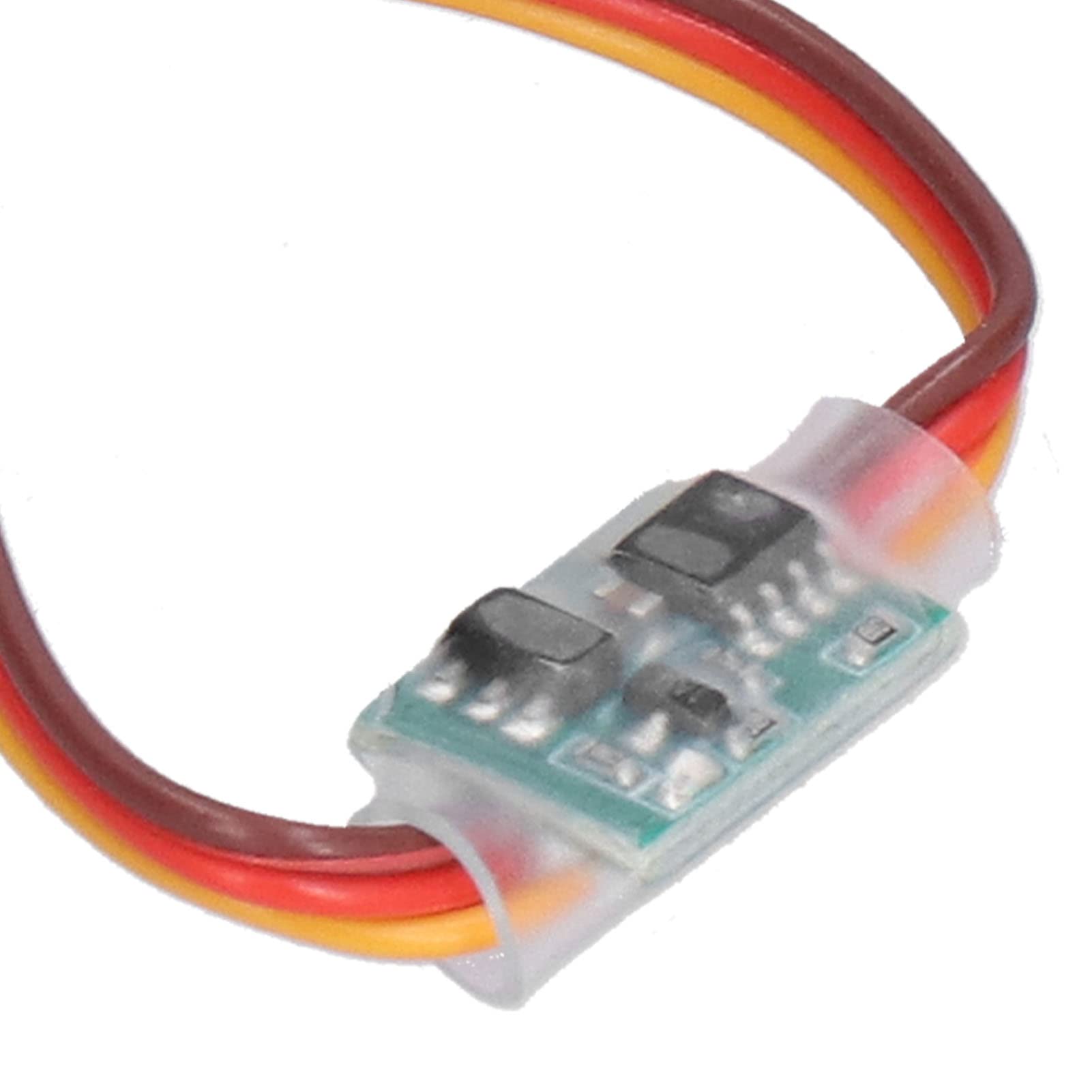 5 Pièces Inverseur de Signal Servo ABS 3.6V-24V 5A Haute Précision Fils Durables pour Drones et Voitures Télécommandées RC