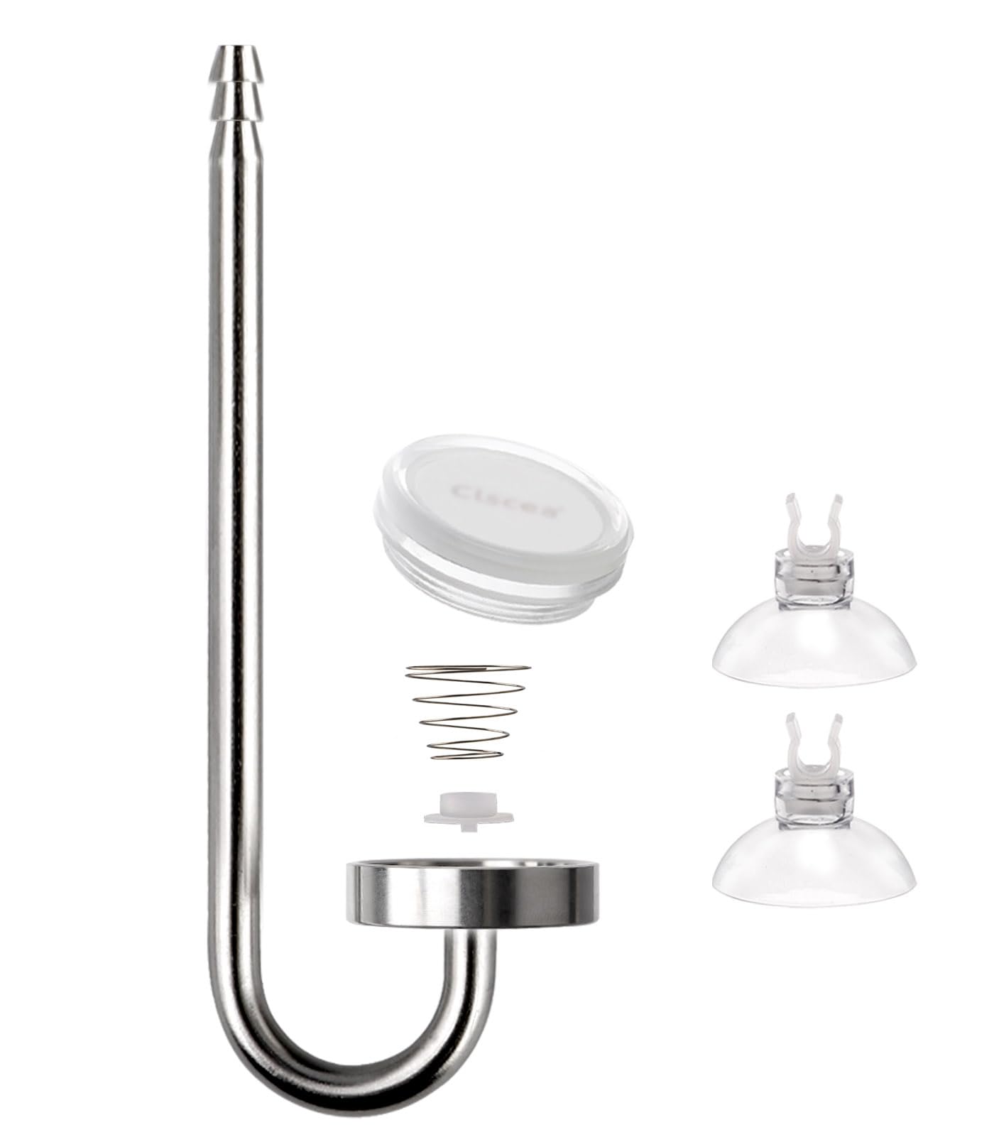 Amazon.co.jp: Clscea DC330-N-S-JP 水草用ミニ型ステンレス co2