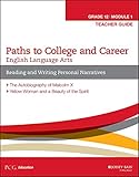  English Language Arts, Grade 12 Module 1: Reading and Writing Personal Narratives