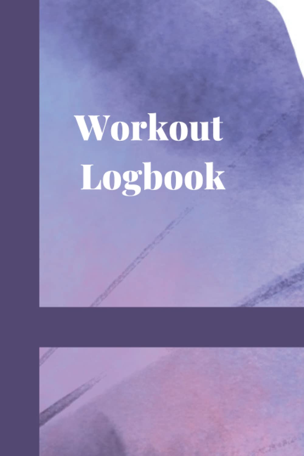 Workout Log Book: Pretty Purple Style Exercise Log Book and daily workout Journal