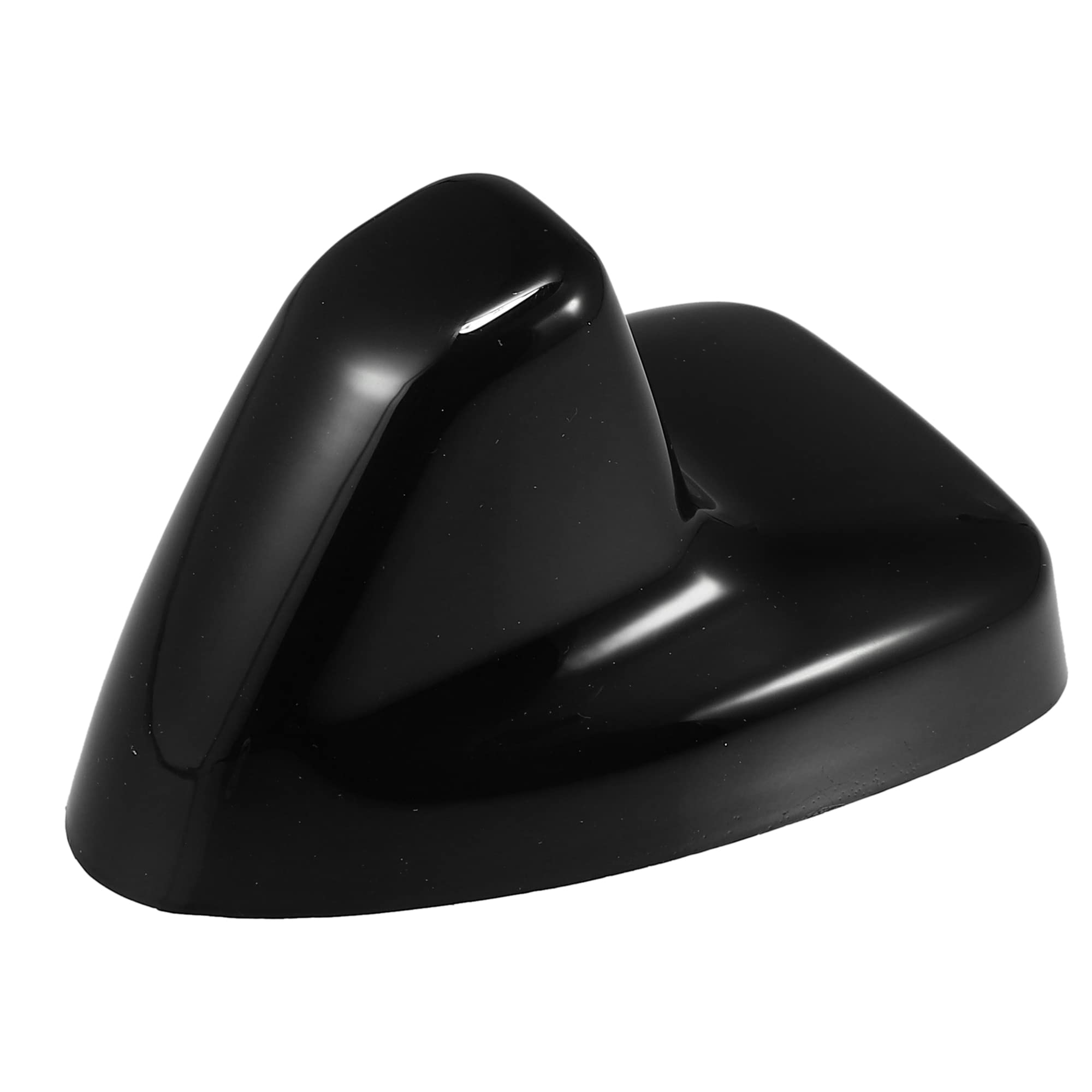 X AUTOHAUX Car Shark Fin Shape Antenna Roof Aerial Cover Trim Exterior Decoration Black for Ford F-150 2015-2020