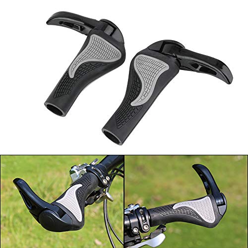 Wolfride Bike Handlebar Grips Bicycle Handle Grips Ergonomic for Mountain Bike - Thumbnail 3