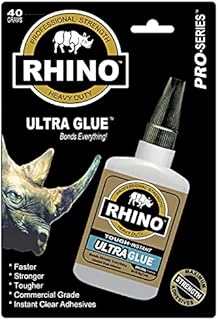 Rhino Glue, Heavy Duty 40 Gram Clear
