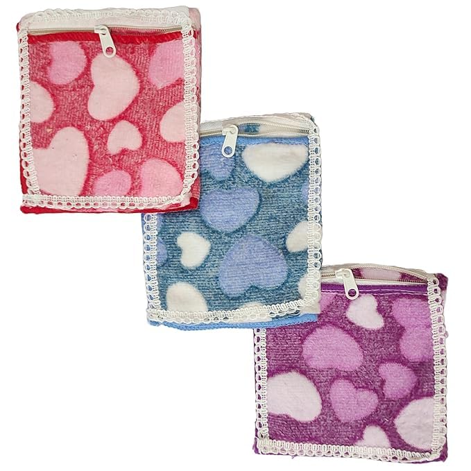 Hanky Handkerchiefs| For Women With Zipper Pocket Micro Fabric Cotton Girls Female Ladies handkerchief Rumal-image-35