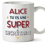 🎯 CADEAU PERSONNALISABLES IDÉAL : Vous cherchez un cadeau d'anniversaire ? Pour Saint Valentin? Pour Noël? Quel que soit le moment, la tasse sera un cadeau approprié car non seulement il est beau mais il sera présent dans le quotidien de votre SECRÉTAIRE préféré(e), lui rappelant combien vous l'appréciez.