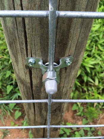One Man Fencing PM Wood Post Connector - 100 Pack