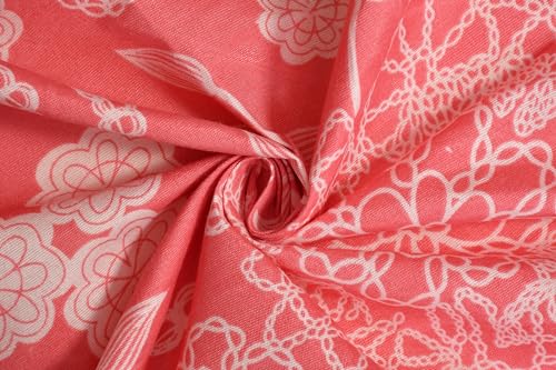 Image of HOMEKART (110 TC & 110 GSM 100% Cotton Feel Bedsheet for Single Bed with One King Size Pillow Covers Soft /Breathable Wrinkel Free -60x90 Inches - (Re)