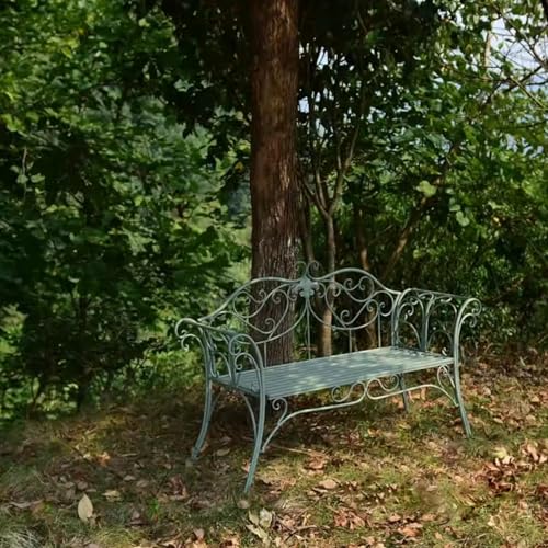 Structure en métal pour banc de jardin extérieur résistant - 4