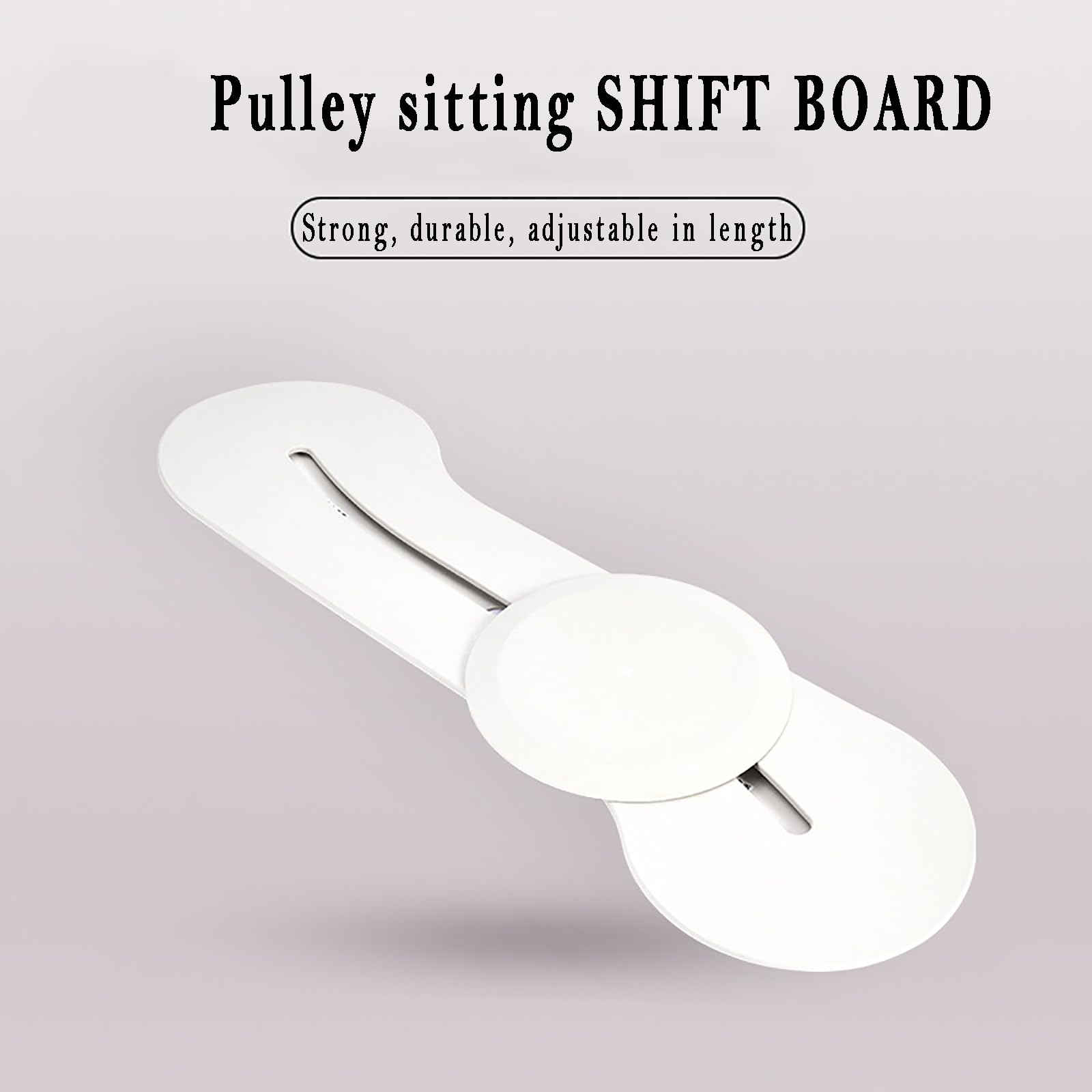 Tabla De Transferencia De Cama, Tabla De Transferencia De Riel Deslizante con Disco Giratorio De 360°, Conveniente para La Transferencia Segura De Pacientes Y Ancianos