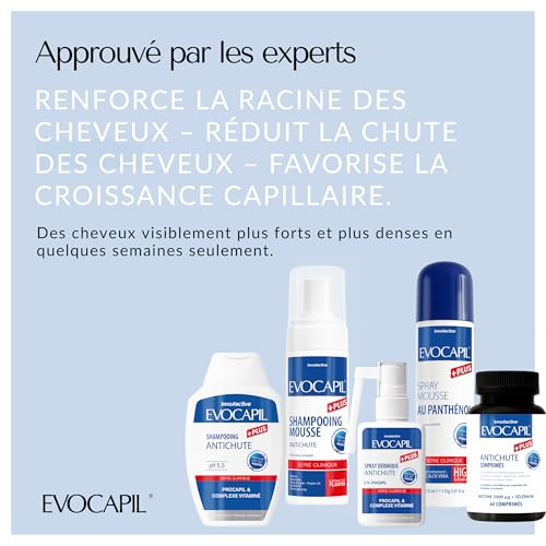 Spray Anti-Chute Evocapil Plus Lotion Fortifiante 5% Procapil pour Stimuler la Racine - 6