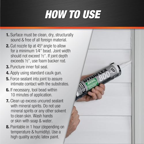 DAP Dynaflex 800 Advanced All Weather Sealant miniatura 3