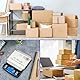 ACCT 110lb Postwaage - Hochpräzise briefwaage mit Tara-, Zähl- und Haltefunktionen, 5 Einheiten, zwei Stromversorgungsoptionen, perfekt für Post, Pakete und Briefe, mit Band