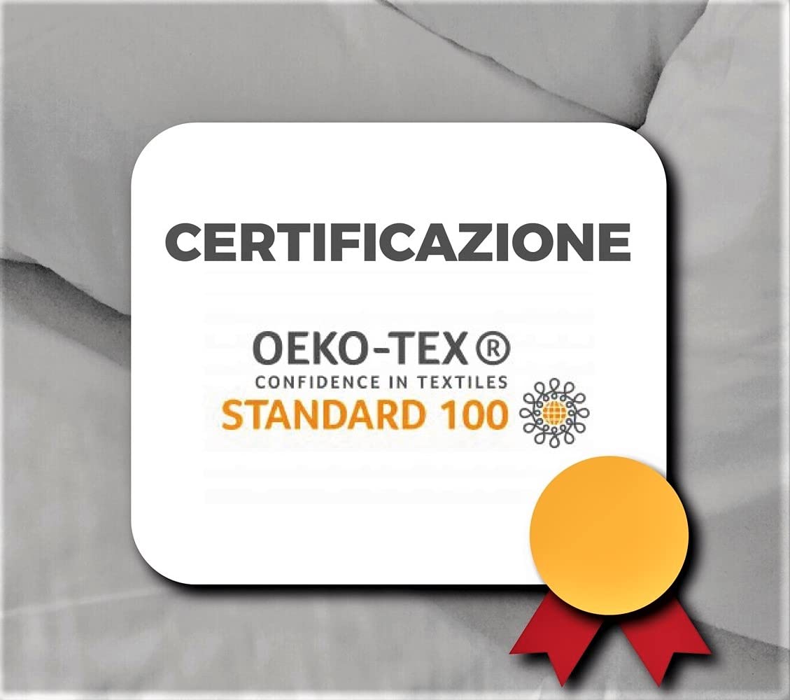 Fodera Coprimaterasso Guscio "Su Misura e Fuori Misura" sempre teso in cotone Naturale Mama's made in Italy