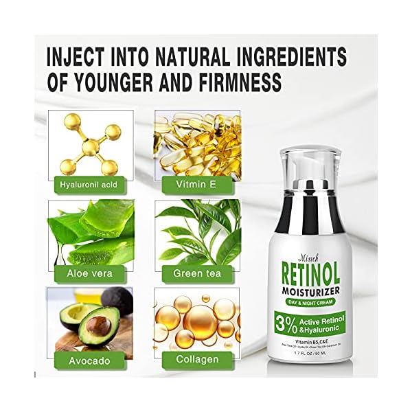 Retinol-Cream-for-FaceFacial-Anti-Wrinkle-with-3-Active-Retinol-and-Hyaluronic-Acid-combinationCollagen-Hydrating-Face-cream-for-Women-and-MenBest-Day-and-Night-Anti-Aging-Moisturizing-Cream Retinol Cream for Face,Facial Anti Wrinkle with 3% Active Retinol and Hyaluronic Acid combination,Collagen Hydrating Face cream for Women and Men,Best Day and Night Anti-Aging Moisturizing Cream