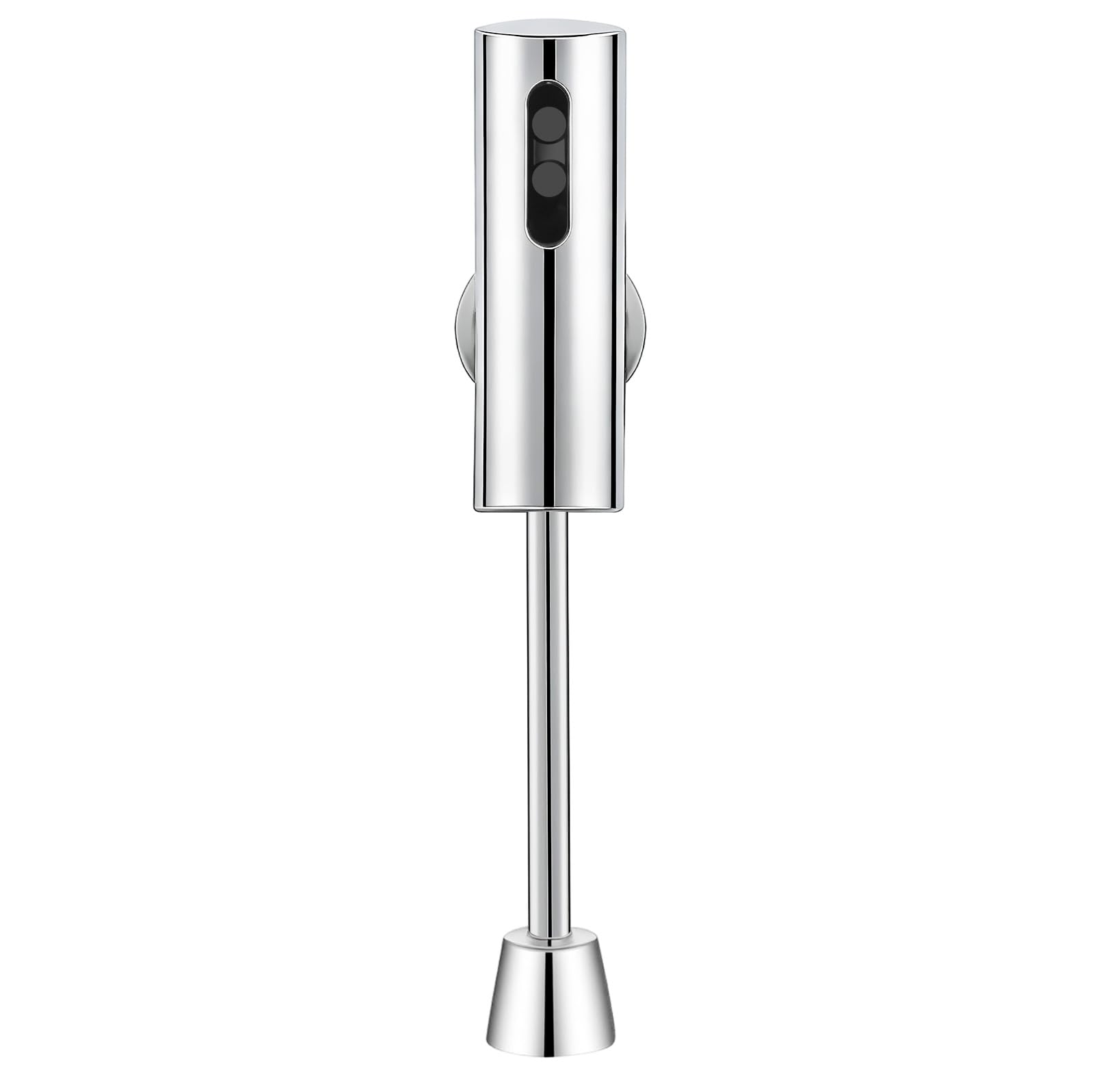 Automatischer Urinal-Spüler mit Infrarot-Sensor, Messing & Verchromt, Berührungslose Hygienespülung, 24h-Standby-Spülung gegen Gerüche, Wassersparend für Hotel, Schule, Krankenhaus