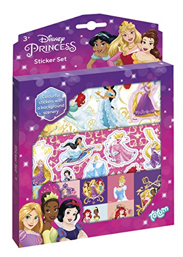TM Essentials 044142 Disney Princess Set mit über 50 Stickern, bunt Cover