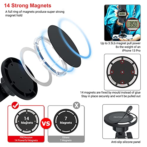 PROfezzion 3 in 1 Supporto Magnetico per Auto per