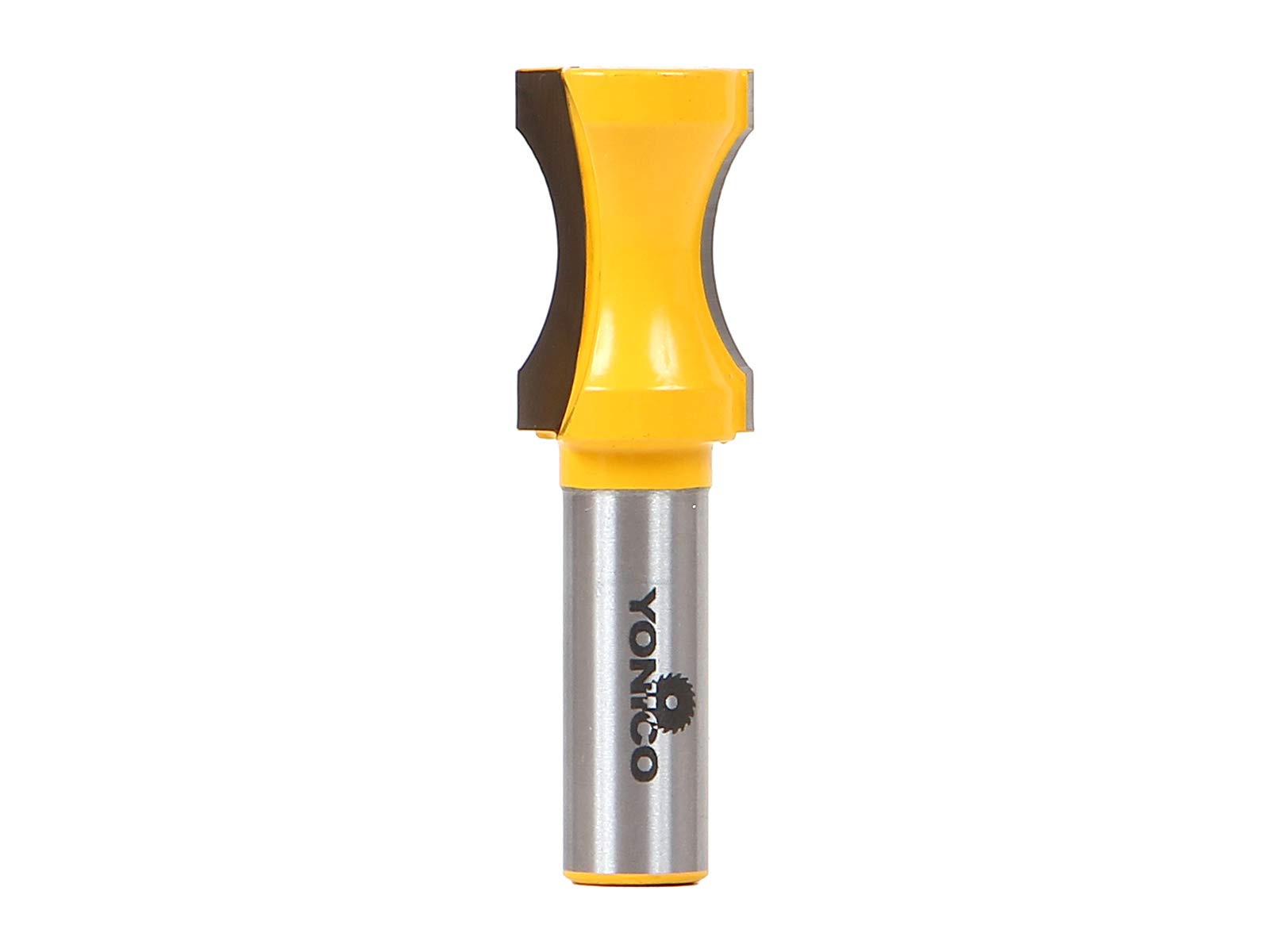 Yonico Grain/Silver 13102 23/32-Inch Radius Convex Edge Router Bit 1/2-Inch Shank