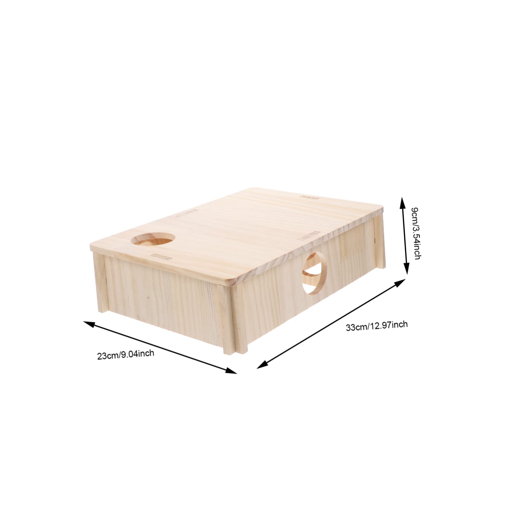 Hamsterspielzeug mit Mehreren Kammern Komfortabler Rückzugsort und Spielplattform Labyrinth zum Spielen und Entdecken für Meerschweinchen und Ratten