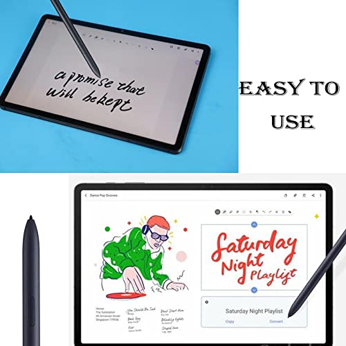 S Pen Galaxy Tab S7 Ultra para estudiar y diseñar con lápiz Bluetooth Mystic Black 3