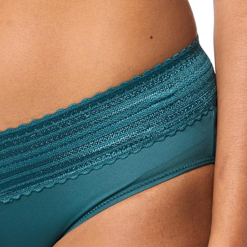 Image of Warner's womens No Pinching No Problems Dig-free Comfort Waist With Lace Microfiber Hipster 5609j