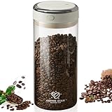 【Scenari D'uso Multifunzionali】：Capacità 1700 ml, il barattolo caffè sottovuoto soddisfa le esigenze di casa, ufficio, caffetterie e pasticcerie. Adatto per conservare chicchi di caffè, tè, biscotti, noci, cereali integrali, spezie e altri alimenti secchi. Le dimensioni multifunzionali lo rendono adatto a quasi tutti gli usi in cucina e dispensa.