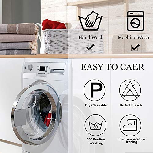 Vedouci Tassel Tablecloth Rectangle Table Cloth Polyester Wrinkle Free Anti-Fading Tablecloths Washable Dust-Proof Table Cover For Kitchen Dinning Party (Oblong, 55''X86'',6-8 Seats, Gray) #TOP5