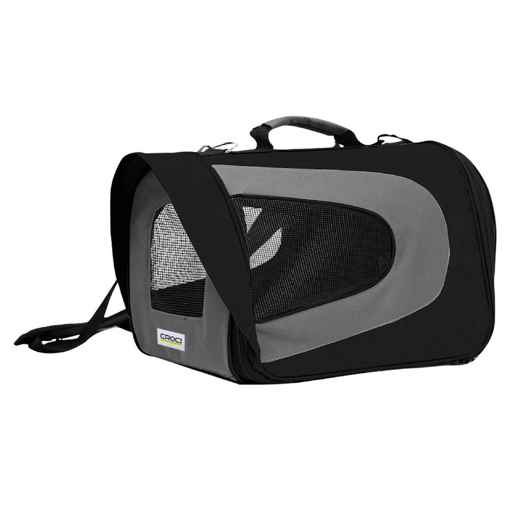 Croci C2178015 Carrier for Animals Rocket Black, 46 x 26 x 27 cm