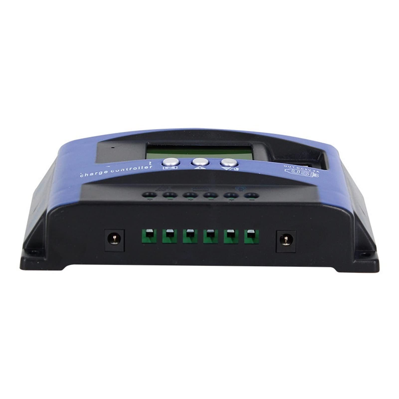 Regolatore di carica solare, Regolatore Di Carica Solare 30A-100A 12V/24V Doppio Schermo LCD USB(40A)