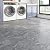 Livelynine Dark Marble Peel and Stick Floor Tile Waterproof Bathroom Floor Tiles Self Adhesive Vinyl Flooring Dark Grey Slate Sticky Laminate Renter Friendly Tile Stickers for Kitchen RV 4-Sheet 12x12