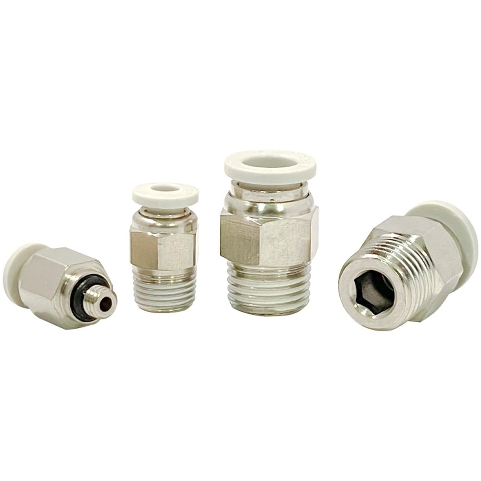 Conectores neumáticos para solucionar fugas de aire en mangueras de 4mm y sistemas de vacío