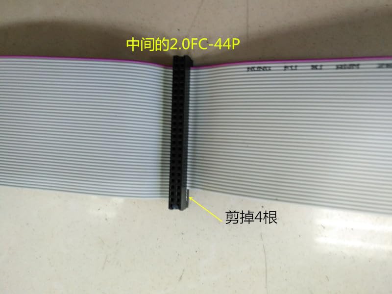 Wiring Connecting Terminals - IDE40 to 44pin Needle Parallel Port Conversion line 3 Heads 40CM