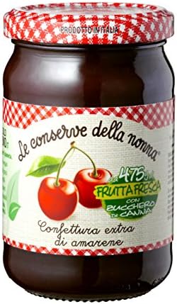Le Conserve Della Nonna Amarena Cherry Spread Fruit Preserve