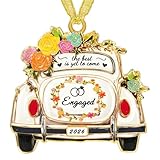Sereney Engagement Gifts for Couples Engagement Ornament 2026, engagement Gifts for Women Best Gift for Newly Engaged Couple Bride to Be Bridal Shower Gift, Fiance, Friend, Daughter Christmas Ornamnet