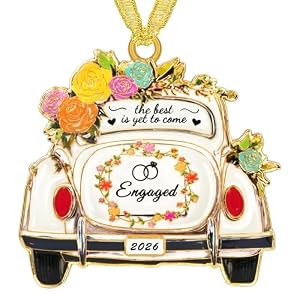 Sereney Engagement Gifts for Couples, Engagement Christmas Ornament 2026