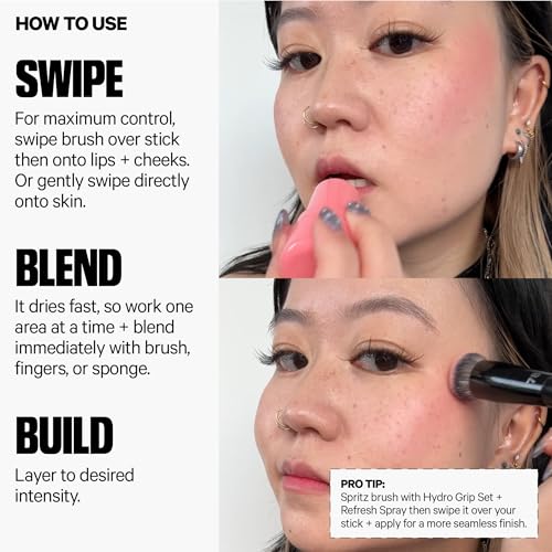 Image of Milk Makeup Cooling Water Jelly Tint Gift Set - 6-Pack with Exclusive Jelly Bag - Sheer Lip + Cheek Stain with Vegan Collagen + Aloe - Hydrating, Long-Lasting, Buildable Lip Tint + Blush - Full Size