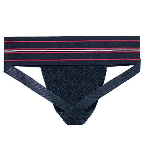 Golberg – Men 3” Wide Band Classic Athletic Supporter – Performance Jockstrap Elastic Waistband - Solid Color - Stretch Mesh3