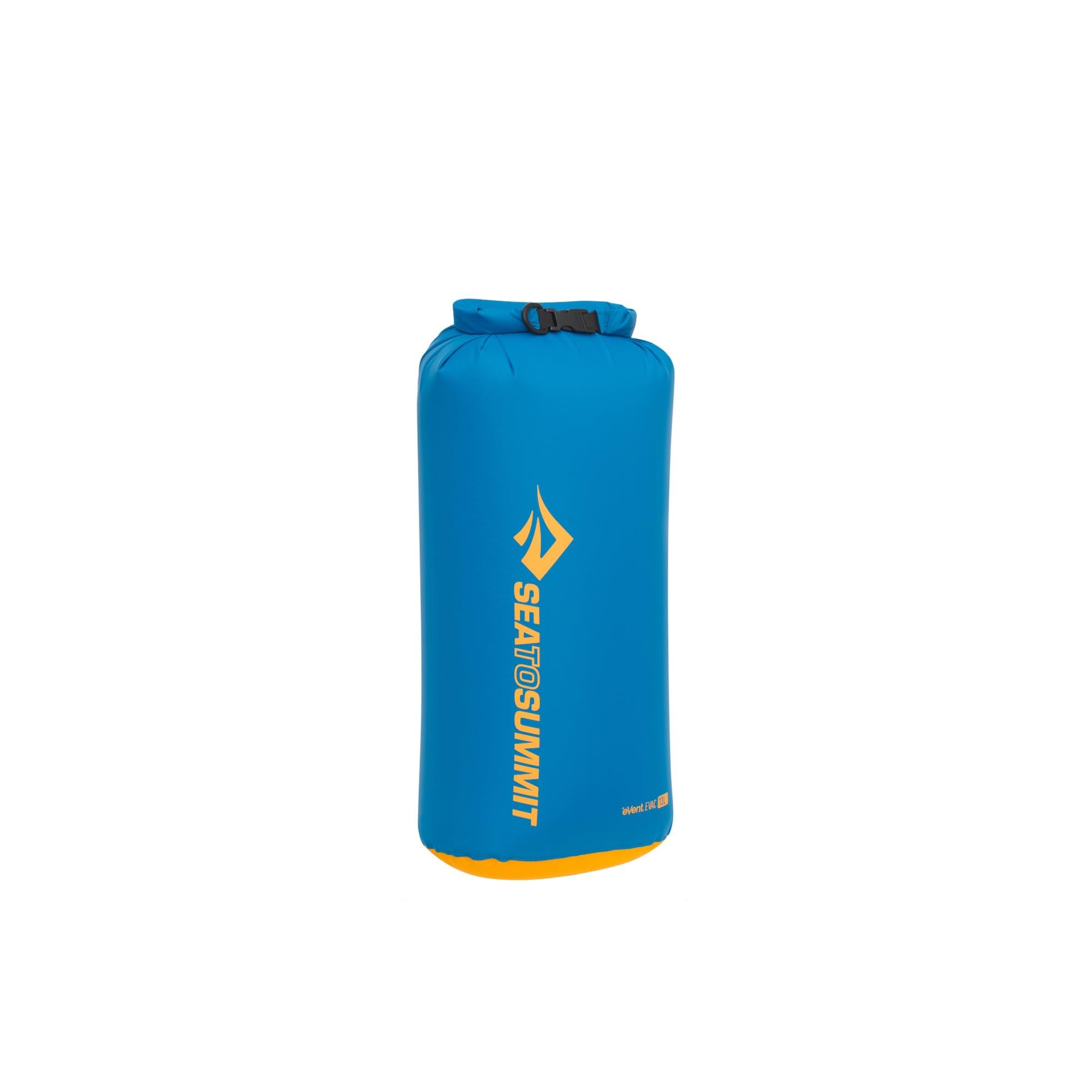 SEA TO SUMMIT - Evac Dry Bag M 13L - Space Saving Waterproof Storage - Lightweight - Roll-Top - Recycled Fabric - Base Lash Point & D-Ring - For Backpacking - 22 x 20 x 45.9cm - TurkishTile Blue - 72g