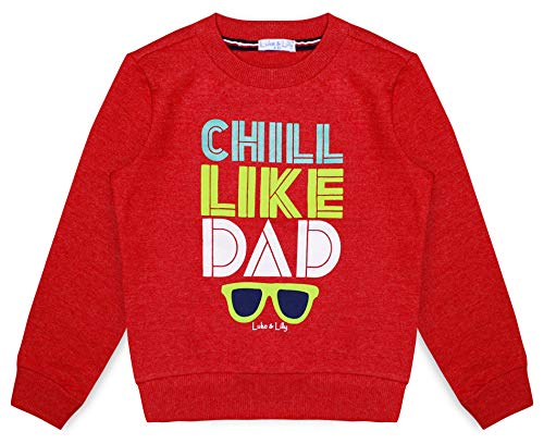Image of Luke and Lilly Boys Fleece Fullsleeve Printed Sweatshirt