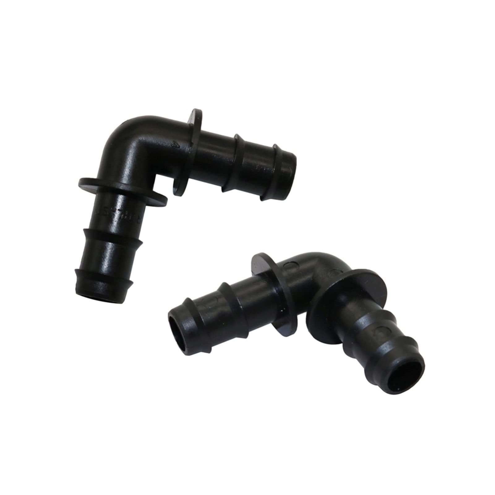 Garden Plumbing 12mm 90 Degree Elbow Connector Garden Irrigation Water Connector Greenhouse System Pipe Connection Fitting 5 Pcs