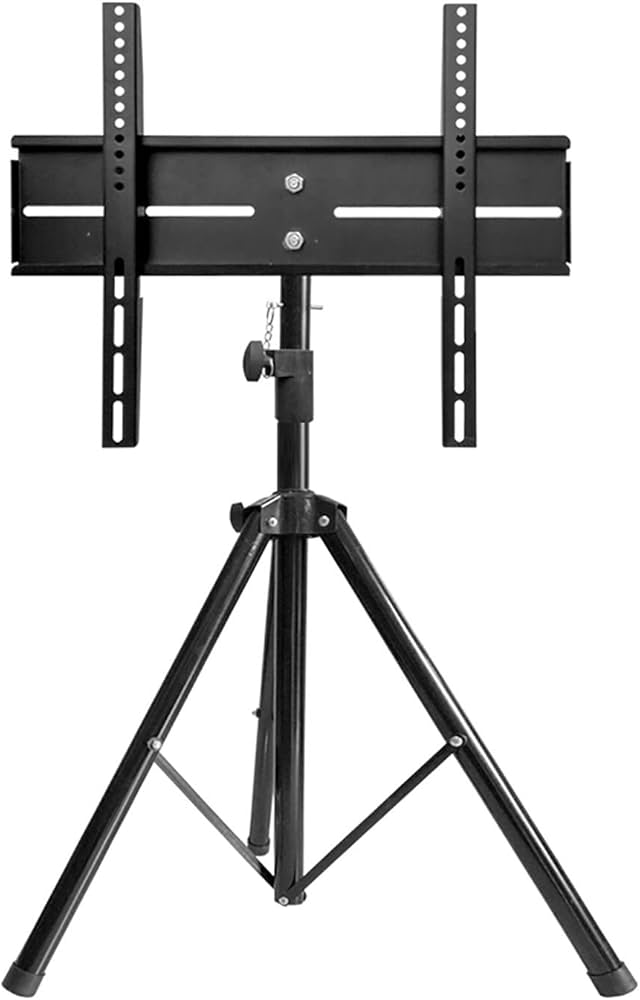 専用★値下げします★三脚テレビスタンド テレビスタンド（三脚式・簡易・高さ調整・ブラック・～42型まで