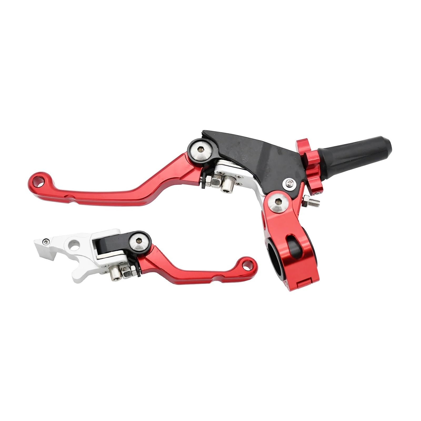Nhgfdfs Cqr Red 2 Set Motorcycle Clutch Brake Lever Universal 22Mm Clutch Levers Brake Cnc Hydraulic Master Cylinder Handle For Ho&Nda