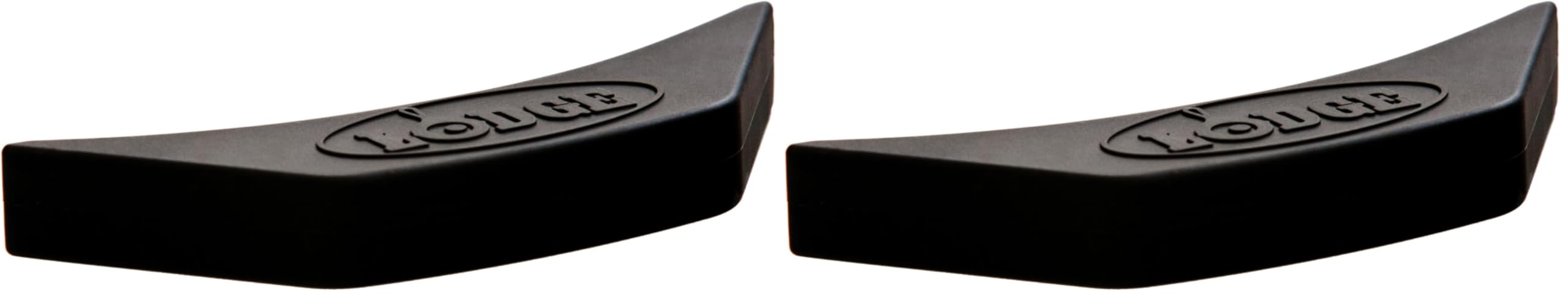 Lodge ASAHH11 Silicone Assist Handle Holder, Black (Pack of 2)