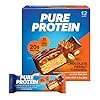 Pure Protein Bars, High Protein, Nutritious Snacks to Support Energy, Low Sugar, Gluten Free, Chocolate Peanut Caramel, 1.76oz, 12 Count (Pack of 1) (Packaging May Vary)