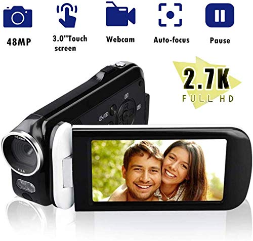 Video Camera Camcorder, ElecRat 24MP HD Interpolation 1080P Digital Video Camera 18X Digital