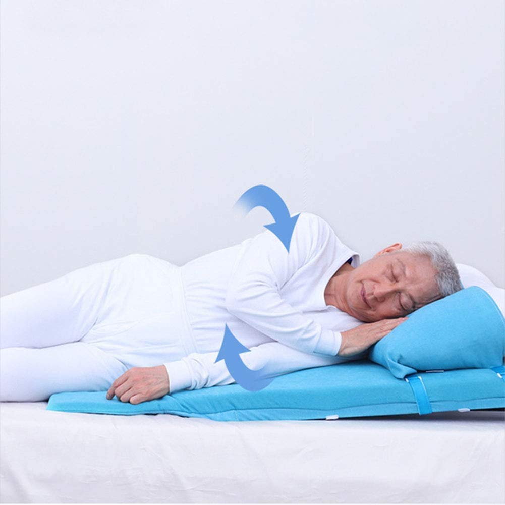 Supporto Regolabile Elettrico Sit-Up Back Stand Assist per Anziani Schienale per Letto con Sollevamento Elettrico per Guarigione Collo Ortopedico Supporto Lombare Supporto per Letto Wedge,Blu