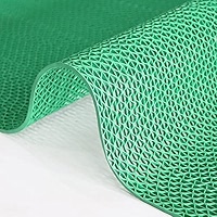 Uimoso Interlocking Drainage Floor Mat 12"x 12" PVC Non-Slip Floor Tiles 12 Pack