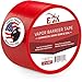 Vapor Barrier Seam Tape 4" x 180' - Wall and Floor Liner for Crawl Space Moisture Barriers, Encapsulations, Carpet Padding and More (Red)