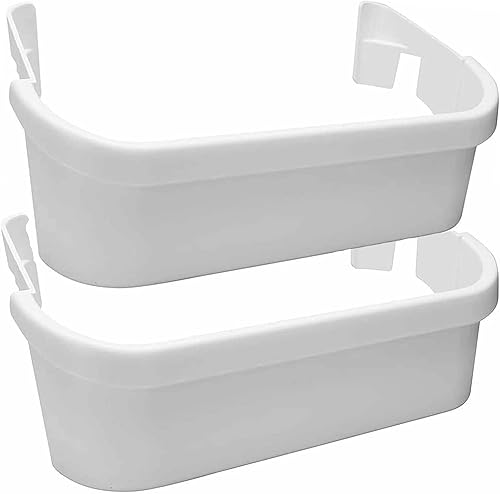 240323001 - Juego de 2 estantes para puerta Frigidaire refrigerador color blanco