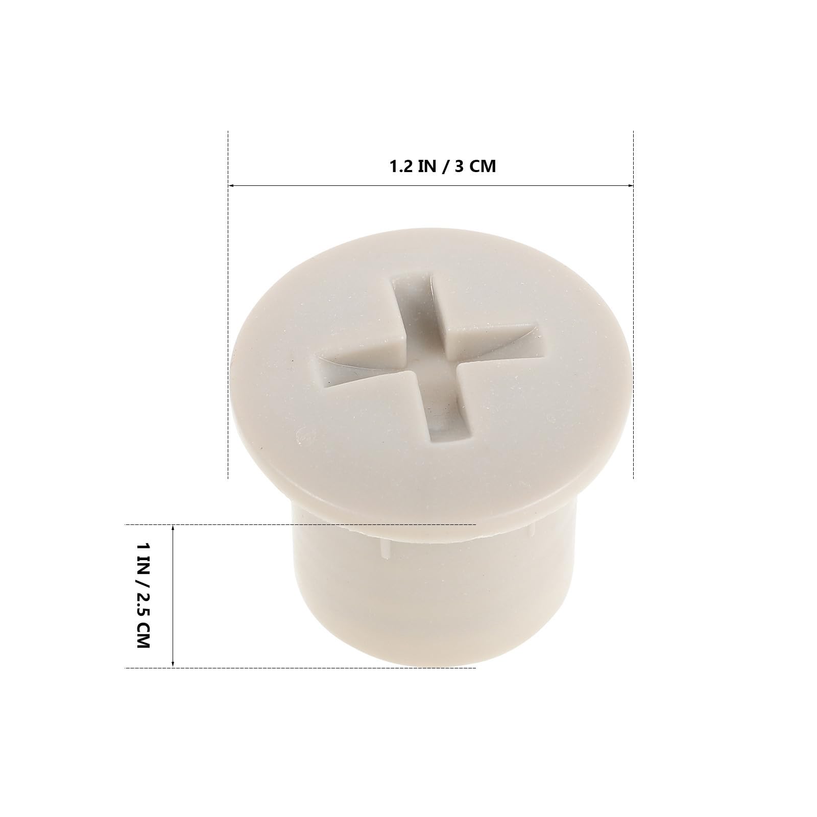 OUNONA Accessori Tappi Vite in Plastica 5 Pezzi per Scivolo Piccoli per Attrezzature da Gioco in Strutture Educative